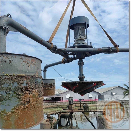 ซ่อมมอเตอร์บ่อบําบัดน้ำเสียโรงงาน - บริษัท กรุงเทพเกียร์ รุ่งเรืองแมคคานิค จำกัด - ซ่อมมอเตอร์บ่อบําบัดน้ำเสียโรงงาน 